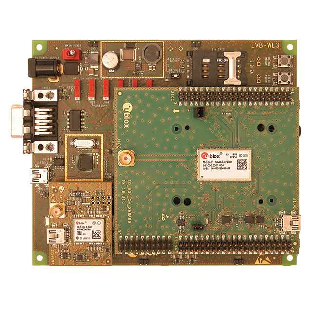 EVK-N201-02B u-blox  Cartes de kits d'évaluation et de développement RF